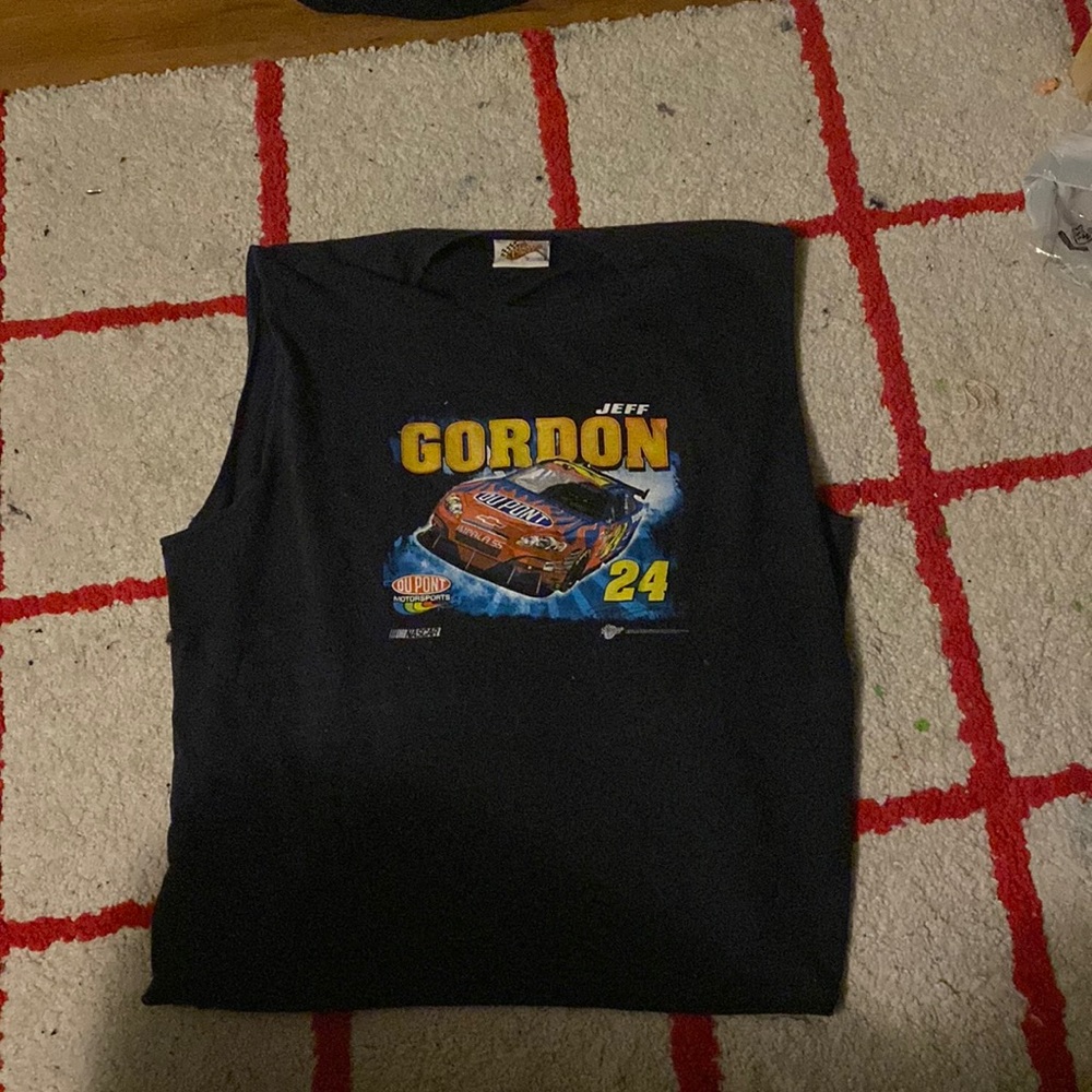 Jeff gordon NASCAR muscle tank mens tank top racecar